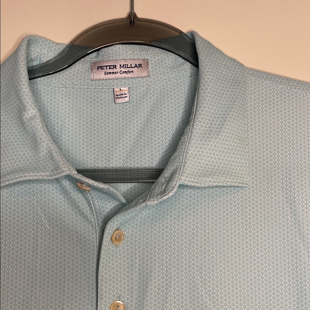 Peter Millar Sky Blue Men's Shirt